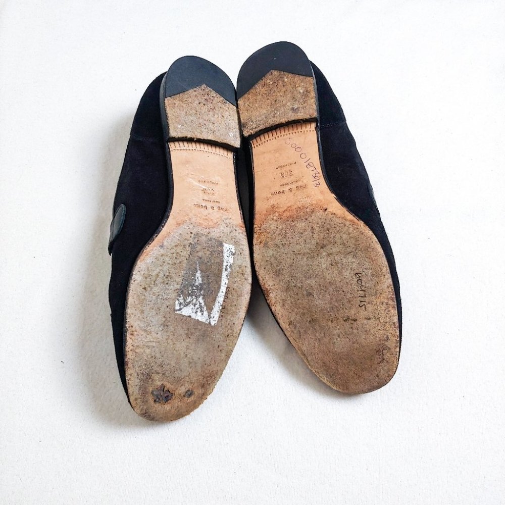 Black Leather Loafers - Picture 12 of 12